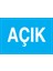 Açık Sticker - Folyo 1