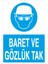 Baret ve Gözlük Tak Sticker - Folyo 1
