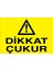 Dikkat Çukur Sticker - Folyo 1