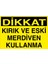 Dikkat Kırık ve Eski Merdiven Kullanma Sticker - Folyo 1