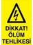 Dikkat Ölüm Tehlikesi Sticker - Folyo 1