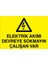 Elektrik Akımı Devreye Sokmayın Çalışan Var Sticker - Folyo 1