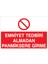 Emniyet Tedbiri Almadan Panmiksere Girme Pvc - Leksan 1