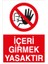 Içeri Girmek Yasaktır Pvc - Leksan 1