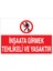 Inşaata Girmek Tehlikeli ve Yasaktır Sticker - Folyo 1