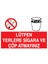 Lütfen Yerlere Sigara ve Çöp Atmayınız Pvc - Leksan 1