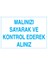 Malınızı Sayarak ve Kontrol Ederek Alınız Pvc - Leksan 1