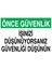 Önce Güvenlik - Işinizi Düşünüyorsanız Güvenliği Düşünün Alüminyum 1