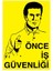 Önce Iş Güvenliği Sticker - Folyo 1