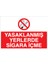 Yasaklanmış Yerlerde Sigara Içme Sticker - Folyo 1