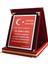 Kişiye Özel Plaket Dijital Baskılı Hediye Plaketleri Kırmızı (12x16) 1