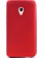 Alcatel U5 Silikon Kılıf - Kırmızı + Nano Ekran Koruyucu 1