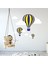 Uçan Balon Sarı Lacivert Taraftar Bebek ve Çocuk Odası Sticker 1