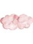 Sevimli Tavşanlar Yıldızlar Pembe Bulutlar Çocuk Odası Sticker 4