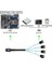 4352 Mini Sas SFF-8087 36 Pin To 4 Port Sata 7p Çevirici Çoklayıcı Kablo 2