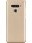 LG Q60 Kılıf Mat Premium Silikon Kılıf - Gold 1