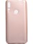 Huawei P Smart Z Kılıf Mat Premium Silikon Kılıf - Rose + Cam Ekran Koruyucu 1
