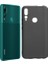 Huawei Y9 Prime 2019 Kılıf Mat Premium Silikon Kılıf - Siyah + Nano Ekran Koruyucu 1