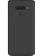 LG Q60 Kılıf Mat Premium Silikon Kılıf - Siyah + Nano Ekran Koruyucu 1