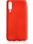 Meizu 16xs Kılıf Mat Premium Silikon Kılıf - Kırmızı + Nano Ekran Koruyucu 1