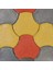 Dekoratif Plastik Parke Taşı Kalıbı Tekli Deniz Anası Yarım 45 cm 10'lu 2