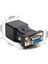 4349 RS232 To RJ45 9 Pin Ethernet Adaptör Ekleme Ek Uzatıcı CAT5E 6 Extender Çevirici Dönüştürücü 30 mt 4
