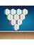 Kt Decoration Bal Peteği Desenli Eğitici Çarpım Tablosu Sticker 1