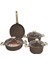 7 Pcs Granit Tencere Set 3105-Gri 1