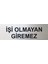 Se -Dizayn İşi Olmayan Giremez Tabelası Kapı Yönlendirme Levhası 15 CM X 5 CM 1