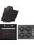 By Zenon Diamond Siyah Cam Dijital Ankastre Set (A6SF2 + 830 + 40TAHDF) 1