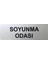 Se -Dizayn Soyunma Odası Tabelası Kapı Yönlendirme Levhası 15 cm X 5 cm 1