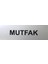 Se -Dizayn Mutfak Tabelası Kapı Ve Duvar Yönlendirme Levhası 15 cm X 5 cm 1