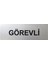 Se -Dizayn Görevli Tabelası Kapı Ve Duvar Yönlendirme Levhası 15 cm X 5 cm 1