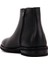 Siyah Deri Fermuarlı Eva Taban Erkek Bot 4