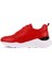 Kırmızı Deri Erkek Sneaker 3