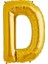 D Altın Balon 100 cm 1
