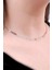 Choker Rose Gümüş Üçgen Tasarım Kolye 6467 2