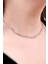 Choker Rose Gümüş Sıra Taşlı Tasarım Kolye 6469 1