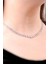 Choker Sıra Taşlı Tasarım Gümüş Kolye 6472 1