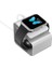 Apple Watch Uyumlu Seri 5 40 mm Için Alüminyum Şarj Standı - Gümüş 1