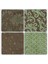 Doğaltaş Bardak Altlığı 4'lü Set 10 x 10 cm 1