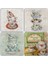 Doğaltaş Bardak Altlığı 4'lü Set 10 x 10 cm 1