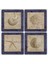 Doğaltaş Bardak Altlığı 4'lü Set 10 x 10 cm 1