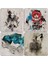 Doğaltaş Bardak Altlığı 4'lü Set 10 x 10 cm 1