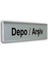 Alumınyum Plate Levha DEPO/ARŞİV 7X25 cm 1