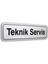 Pvc Foam Levha TEKNİK SERVİS 7 x 25 cm 1