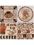 Doğaltaş Bardak Altlığı - 4'lü Set 10 x 10 cm 1