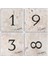 Doğaltaş Bardak Altlığı - 4'lü Set 10 x 10 cm 1