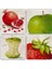 Doğaltaş Bardak Altlığı - 4'lü Set 10 x 10 cm 1