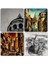 Doğaltaş Bardak Altlığı - 4'lü Set 10 x 10 cm 1